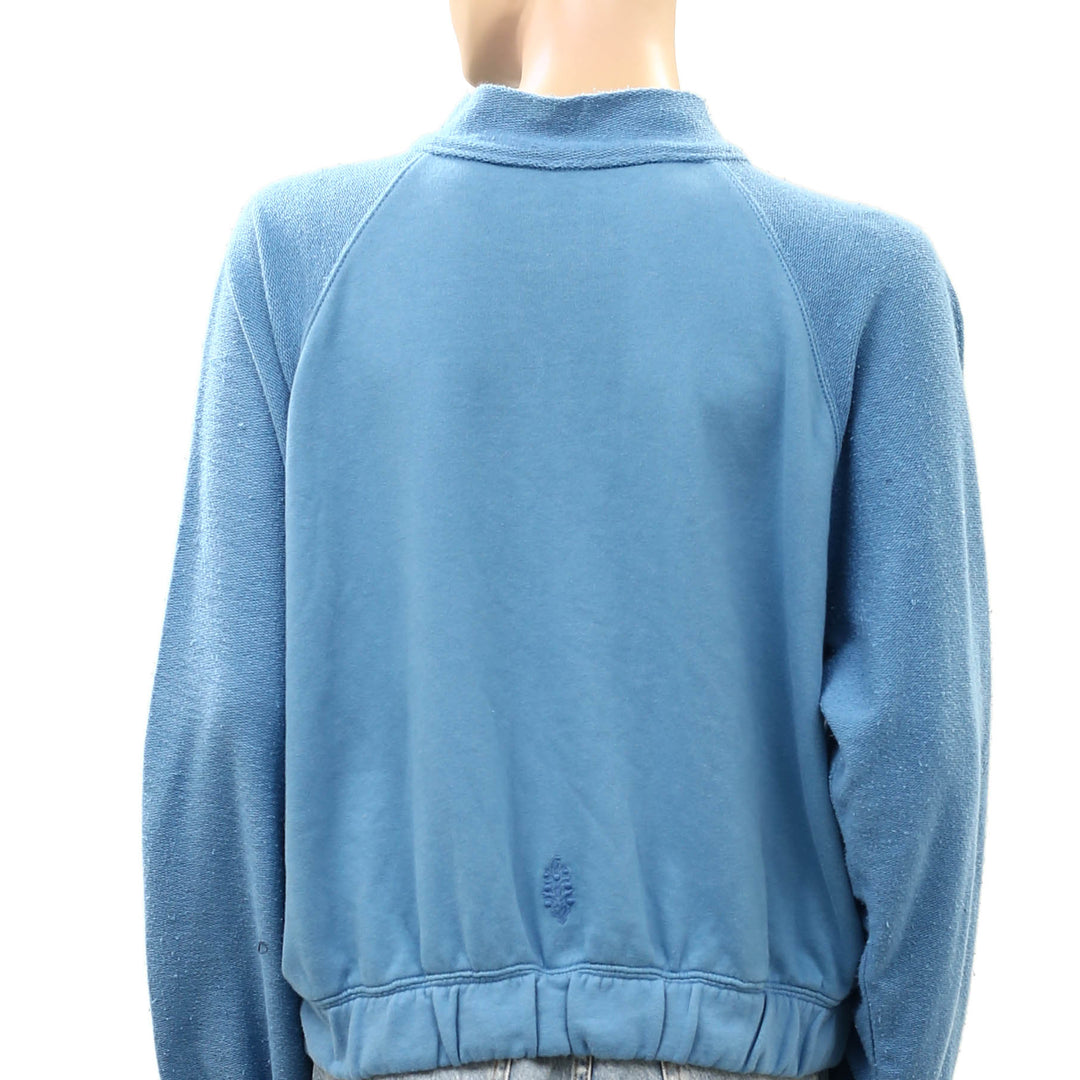 Free People FP Movement Half-Zip Pullover Sweatshirt Top