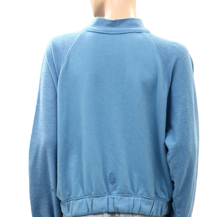 Free People FP Movement Half-Zip Pullover Sweatshirt Top