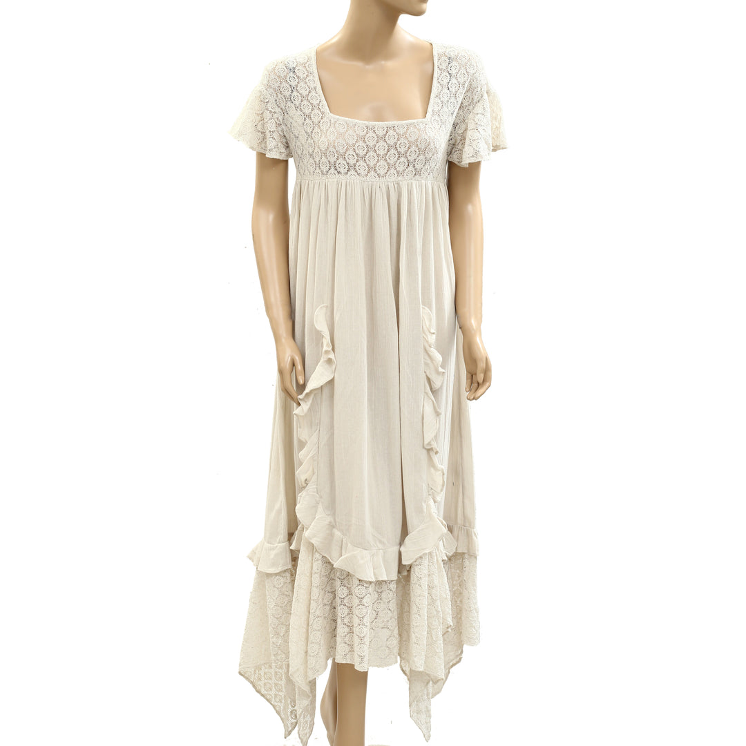 Free People Free-est Bring The Romance Midi Dress