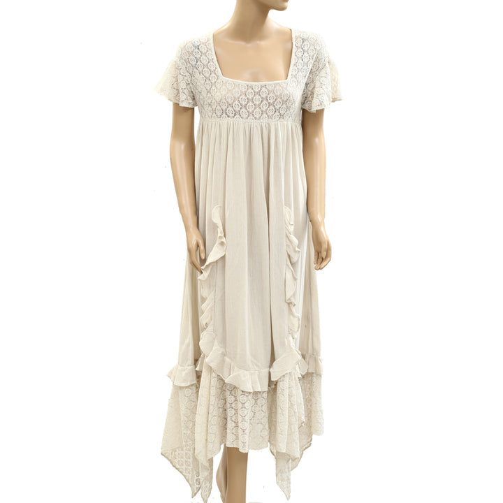 Free People Free-est Bring The Romance Midi Dress