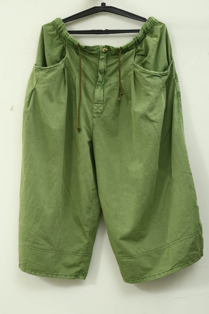Free People Telluride Wide-Leg Crop Pull-On Solid Pants