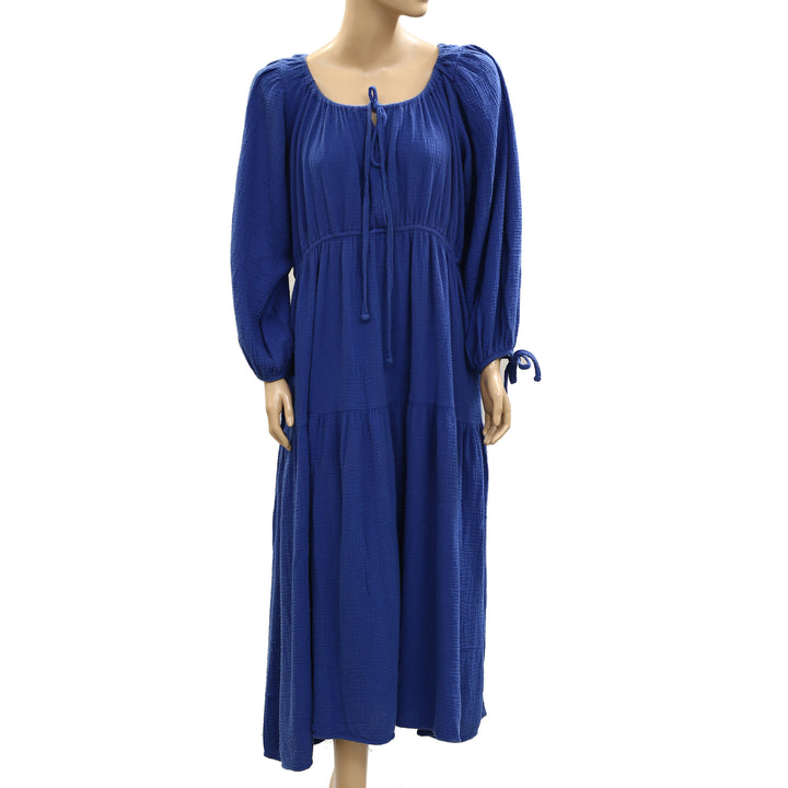 Free People Free Est Texture Midi Dress