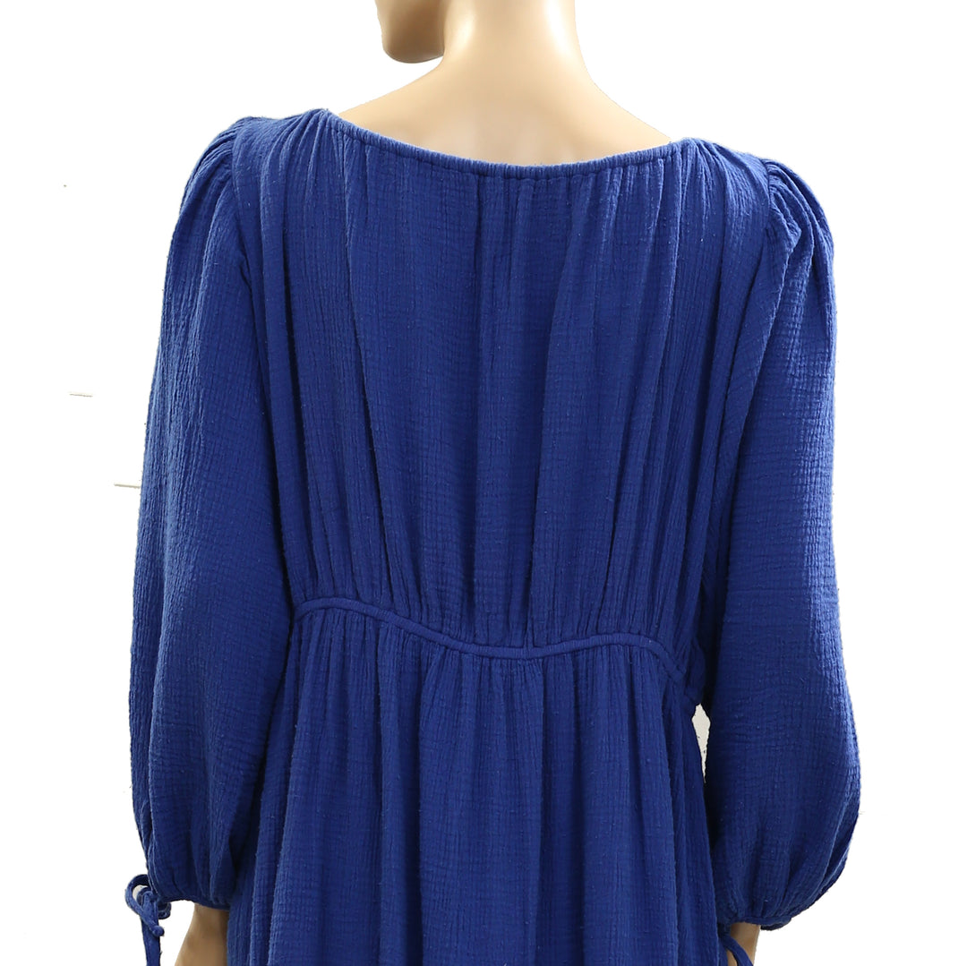 Free People Free Est Texture Midi Dress