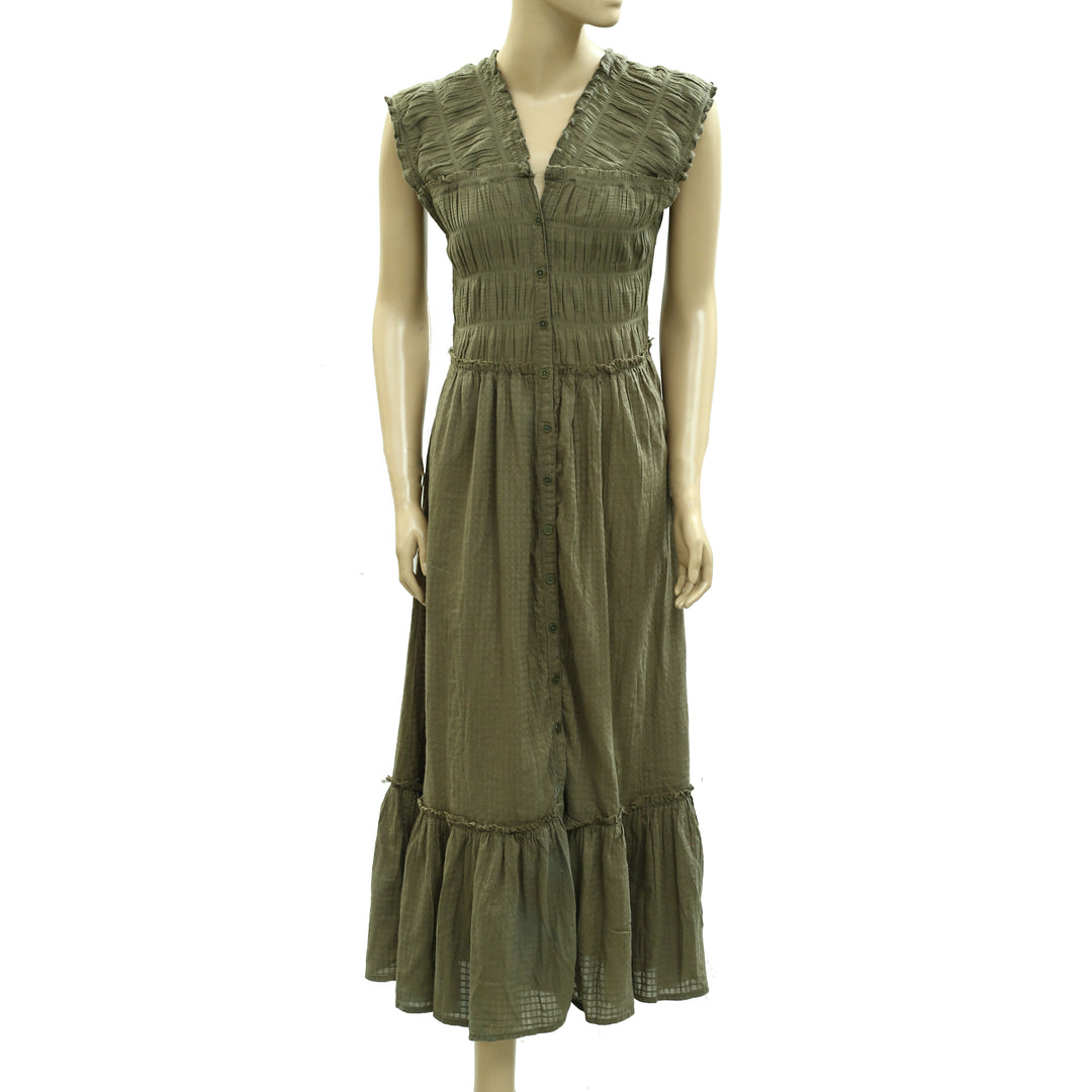 Free People Desert Dazed Midi Dress