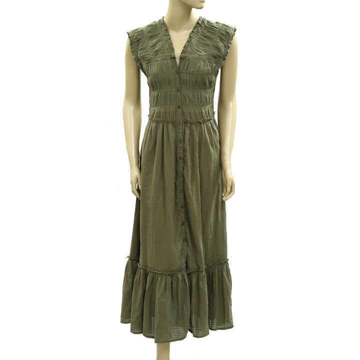 Free People Desert Dazed Midi Dress