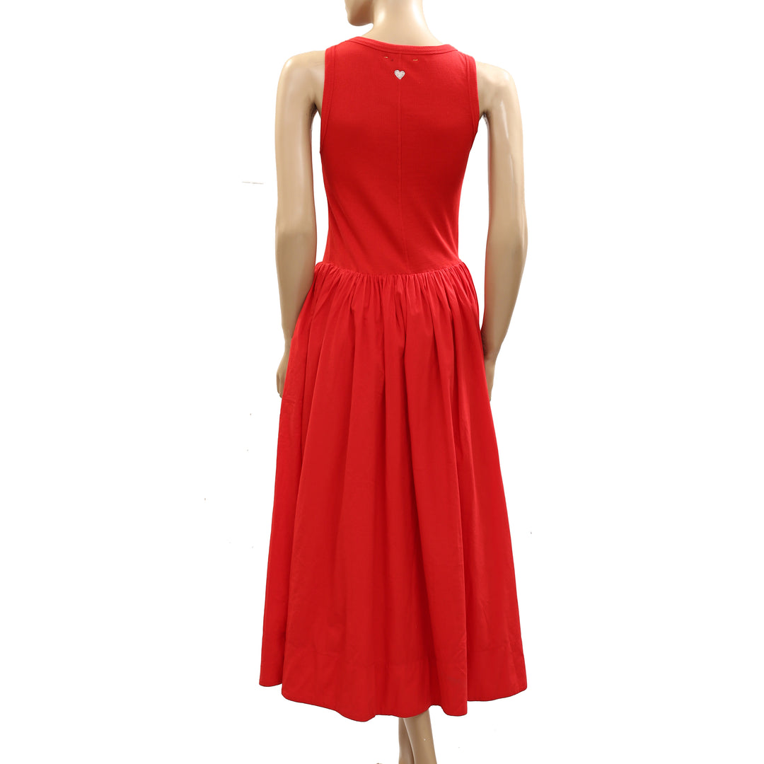 Kerri Rosenthal Tank Midi Dress