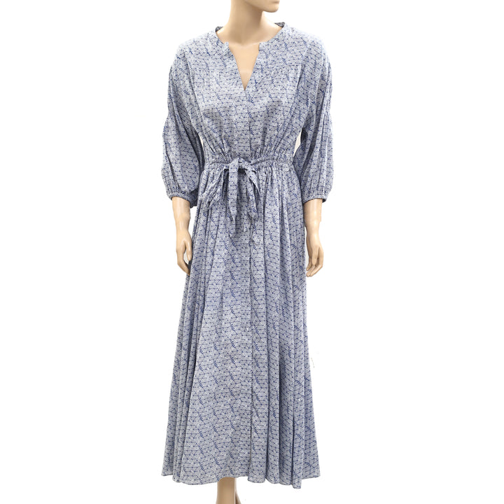 Kerri Rosenthal Buttondown Shirt Midi Dress