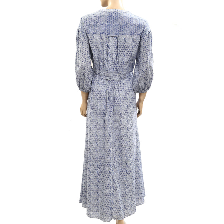 Kerri Rosenthal Buttondown Shirt Midi Dress