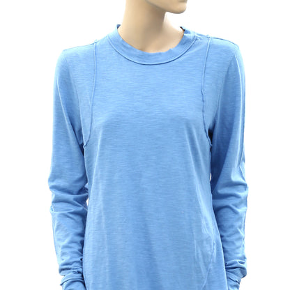 Anthropologie Pilcro Reconstructed Racer Tee Tunic Top