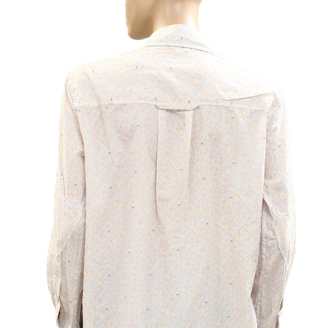 Kerri Rosenthal Jack Sweetie Pie Button Down Multi Shirt Top