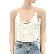 Intimately Free People Sure Thing Halter Cropped Top
