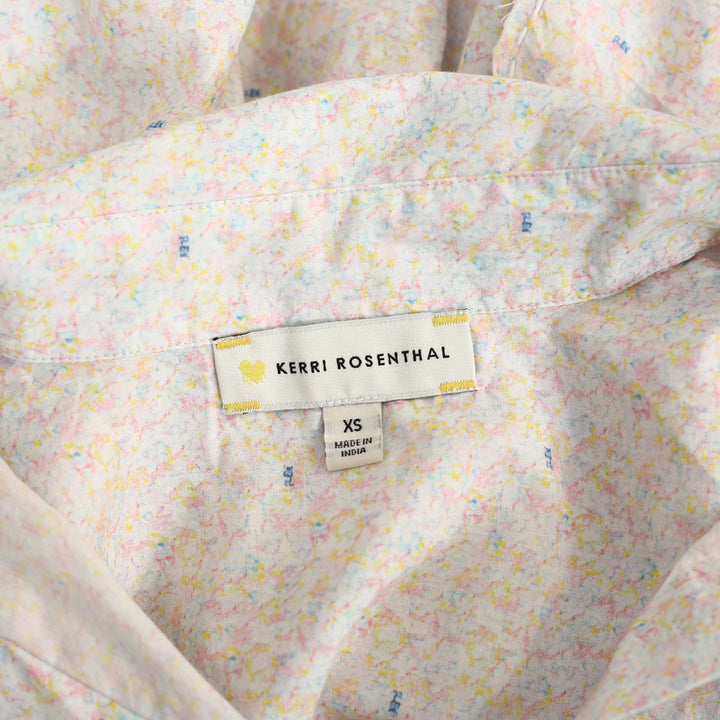 Kerri Rosenthal Jack Sweetie Pie Button Down Multi Shirt Top
