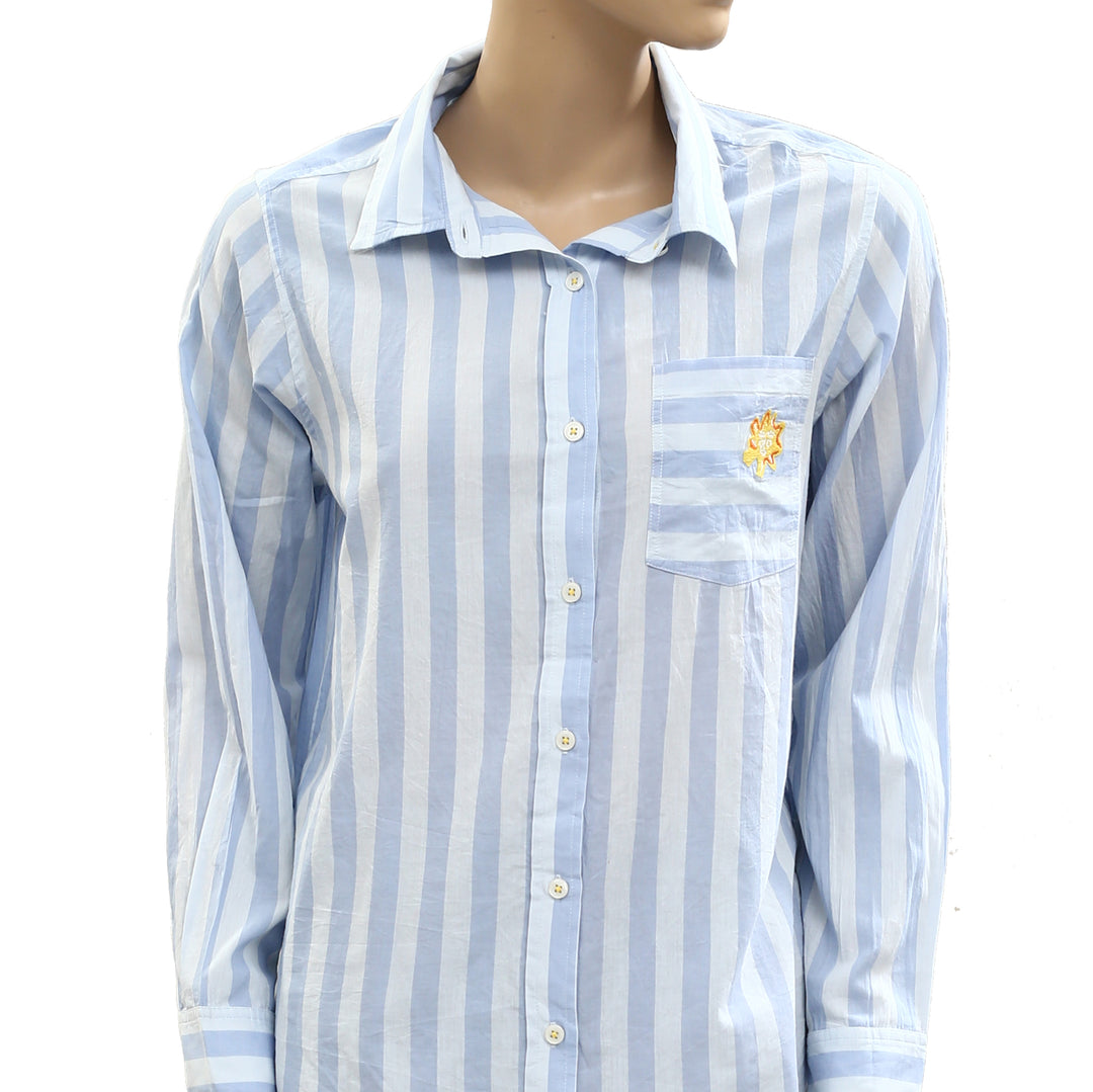 Kerri Rosenthal Mia Stripe Positano Shirt Top