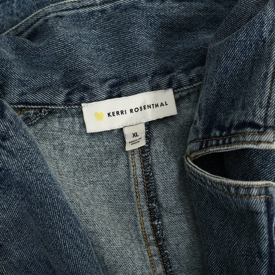 Kerri Rosenthal Denim Jacket Top