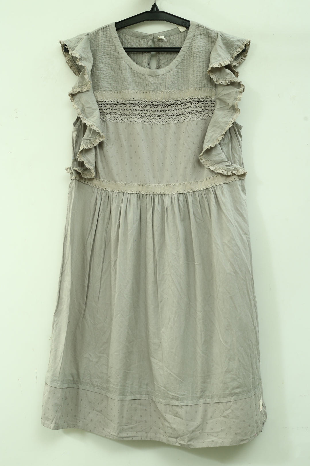 Odd Molly Anthropologie Swiss Dot Embroidered Mini Dress