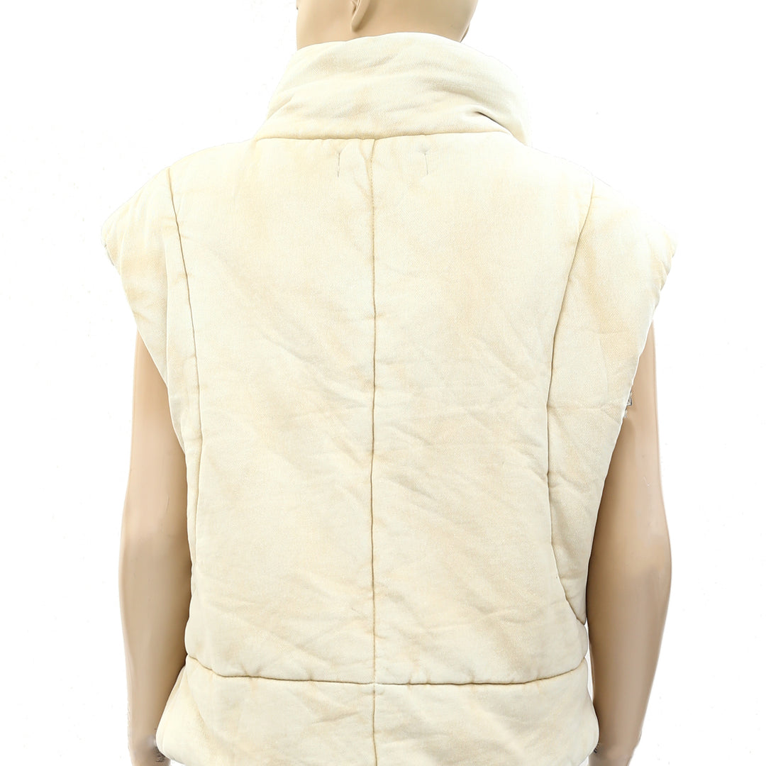 Free People Roll With Us Puffer Vest Jacket Top