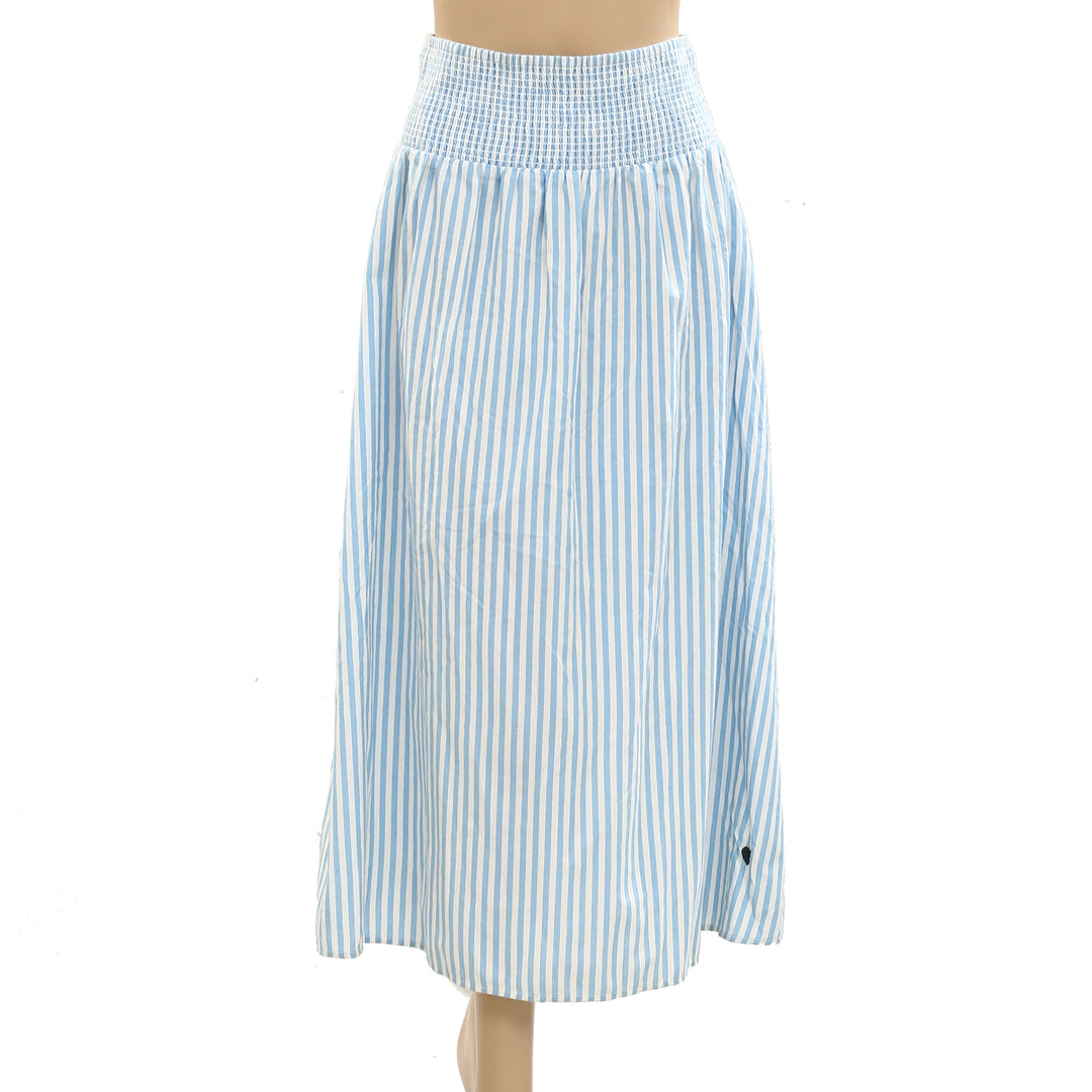 Kerri Rosenthal Martin Cabana Stripe Midi Skirt