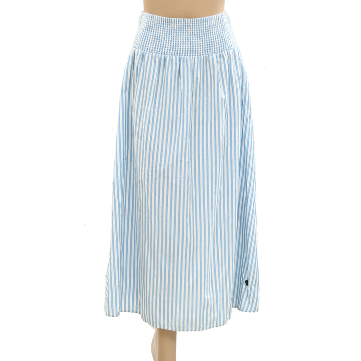 Kerri Rosenthal Martin Cabana Stripe Midi Skirt