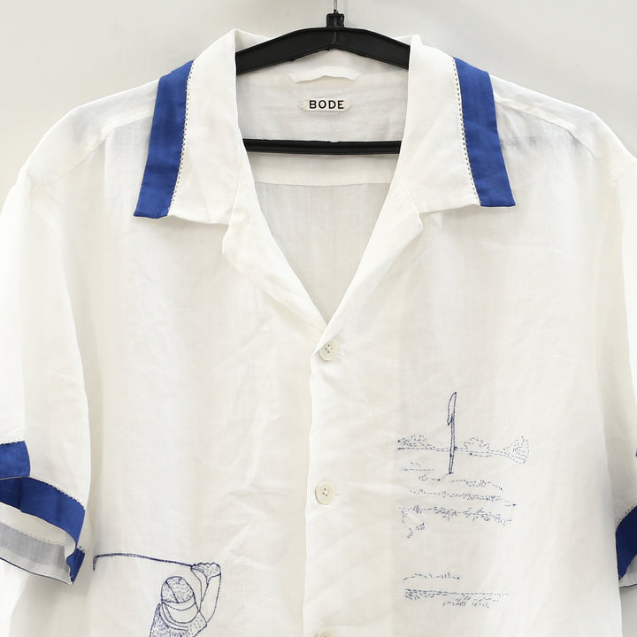 Bode Club Champion Short Sleeve Men's Shirt