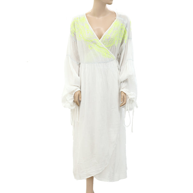 Intimately Free People Well Hello There Wrap Dress