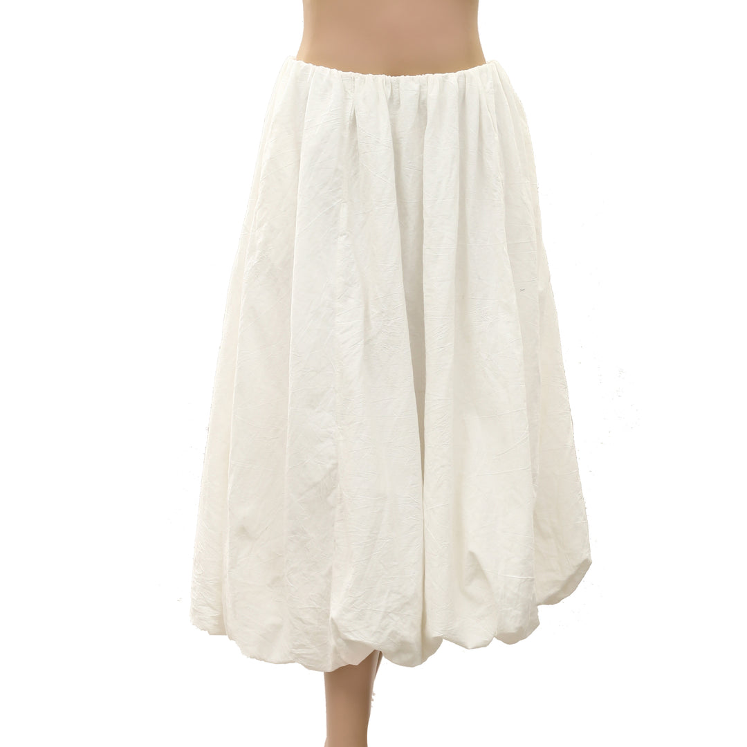 Free People Free-Est Textured Bubble Midi Skirt