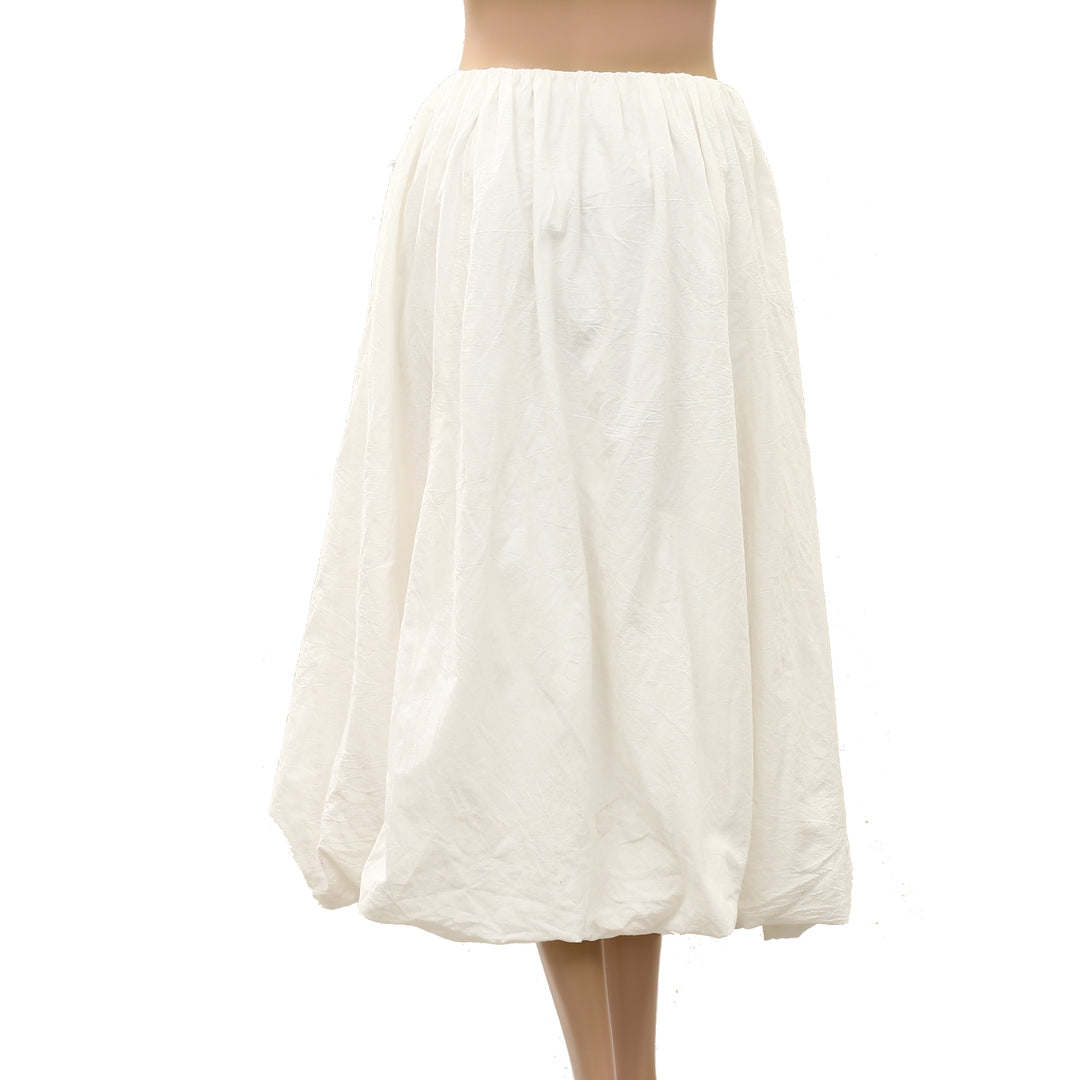 Free People Free-Est Textured Bubble Midi Skirt