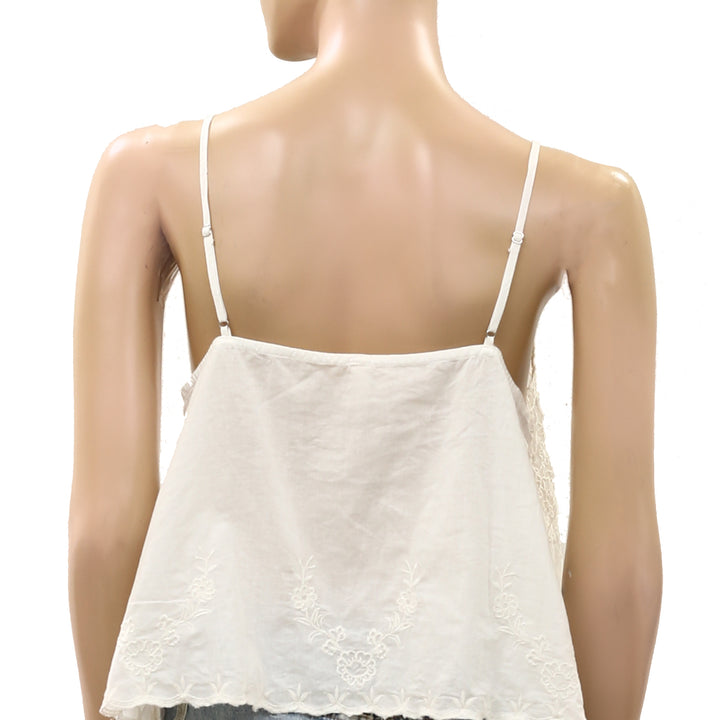 Anthropologie LyreBird Floral Lace Swing Tank Top