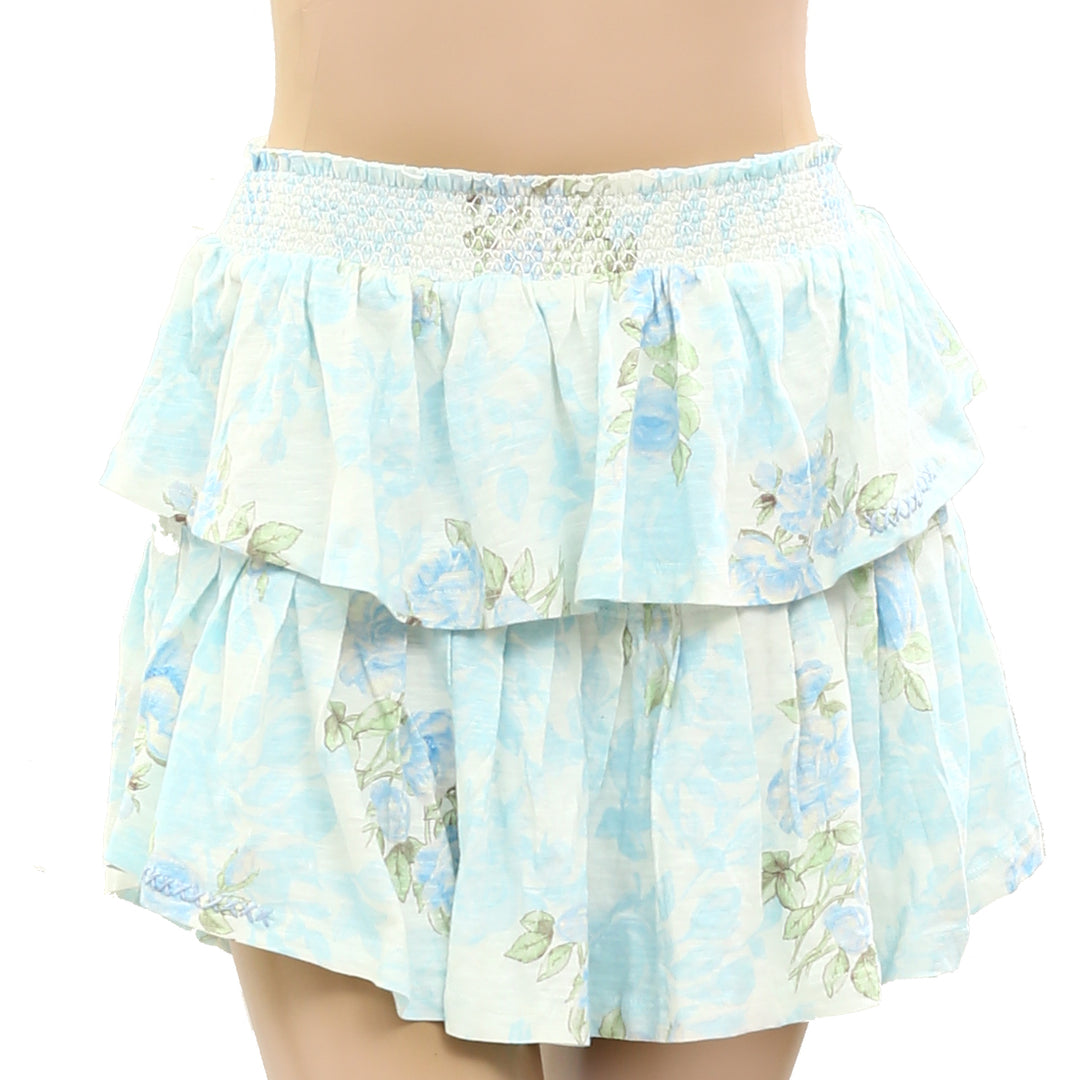 Loveshackfancy Ruffle Mini Skirt