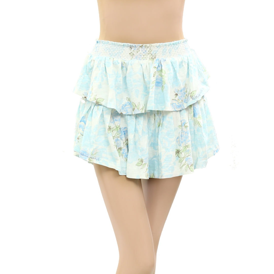 Loveshackfancy Ruffle Mini Skirt