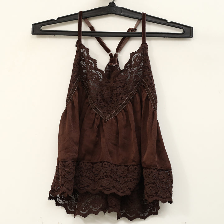 Intimately Free People Fiona Satin Cami Tank Top