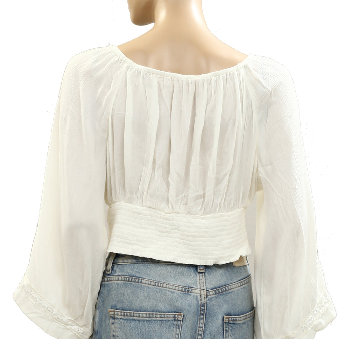Free People Long Sleeve Blouse Top
