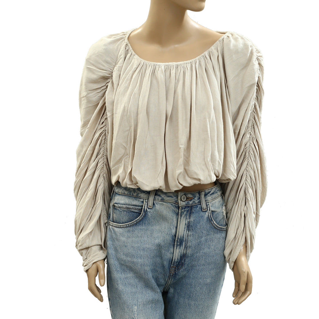 Free People Free-est Cloudy Days Blouse Top