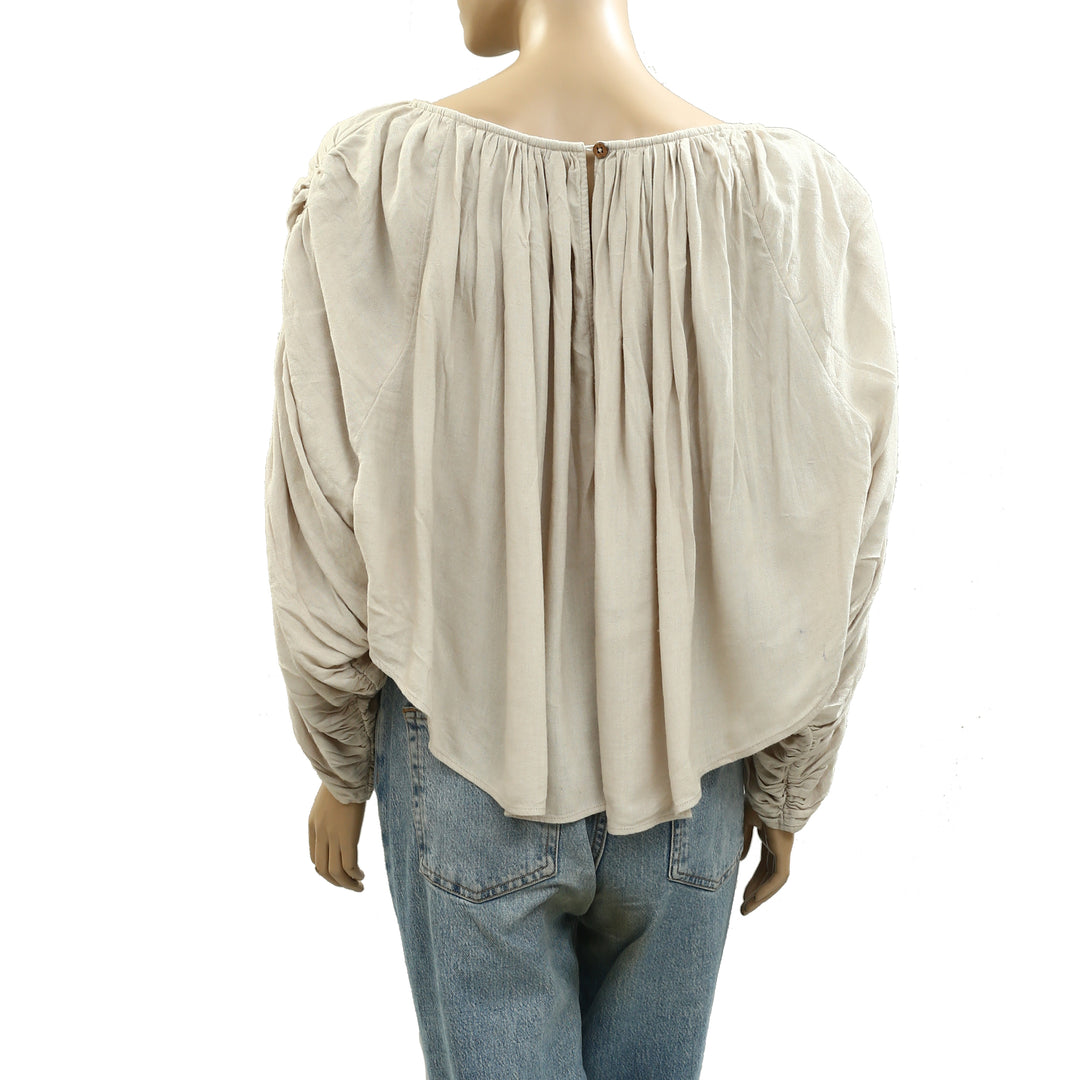 Free People Free-est Cloudy Days Blouse Top