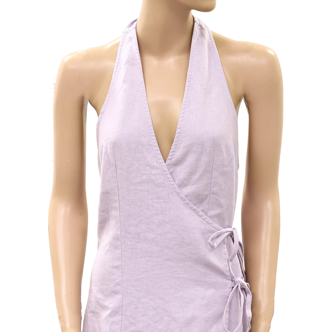 Free People Free-Est Best Day Ever Linen Mini Dress