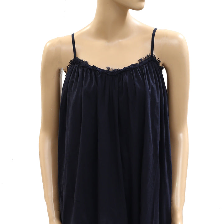 Free People Solid Midi Slip Dress