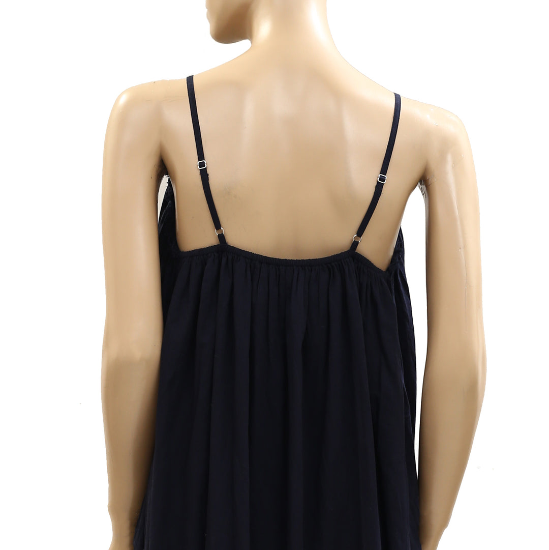 Free People Solid Midi Slip Dress