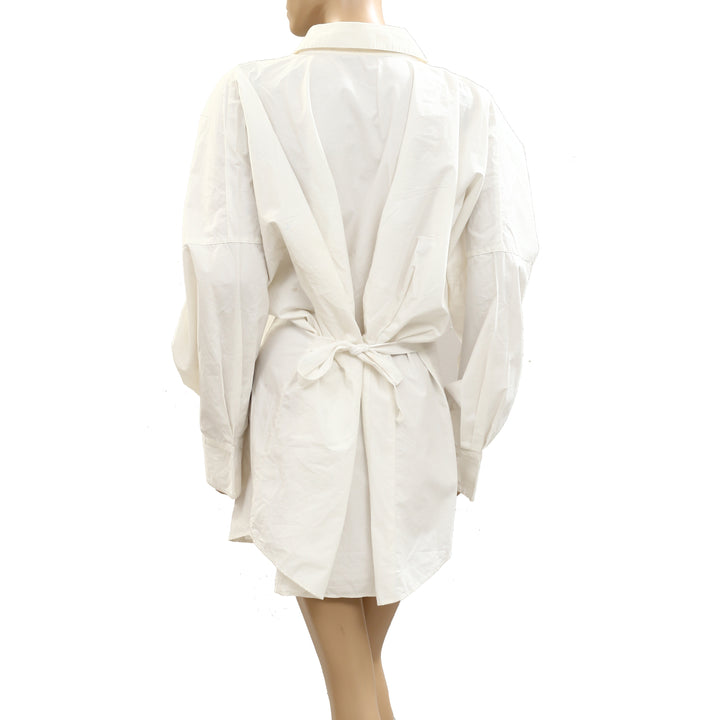 Free People Carlie Shirt Tunic Top