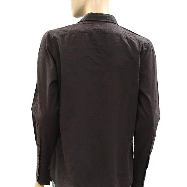 Nili Lotan Cotton Voile NL Tunic Shirt Top