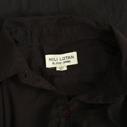 Nili Lotan Cotton Voile NL Tunic Shirt Top