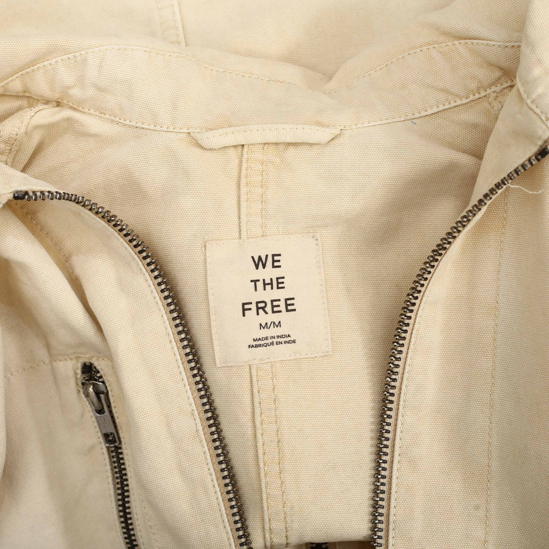 Free People We The Free Sally Solid Canvas Jacket Top