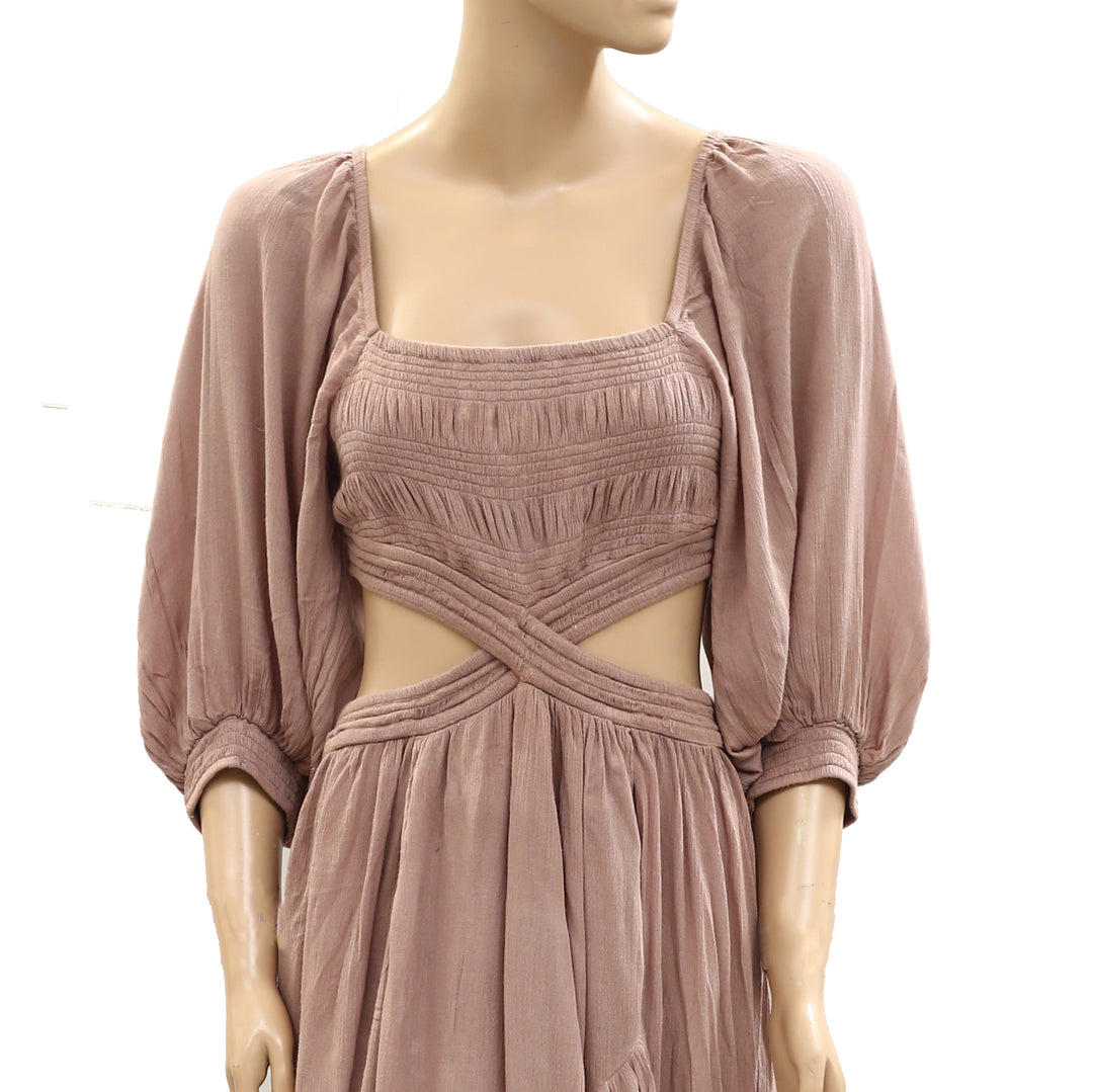 Free People Free-est Cross My Heart 长连衣裙 S