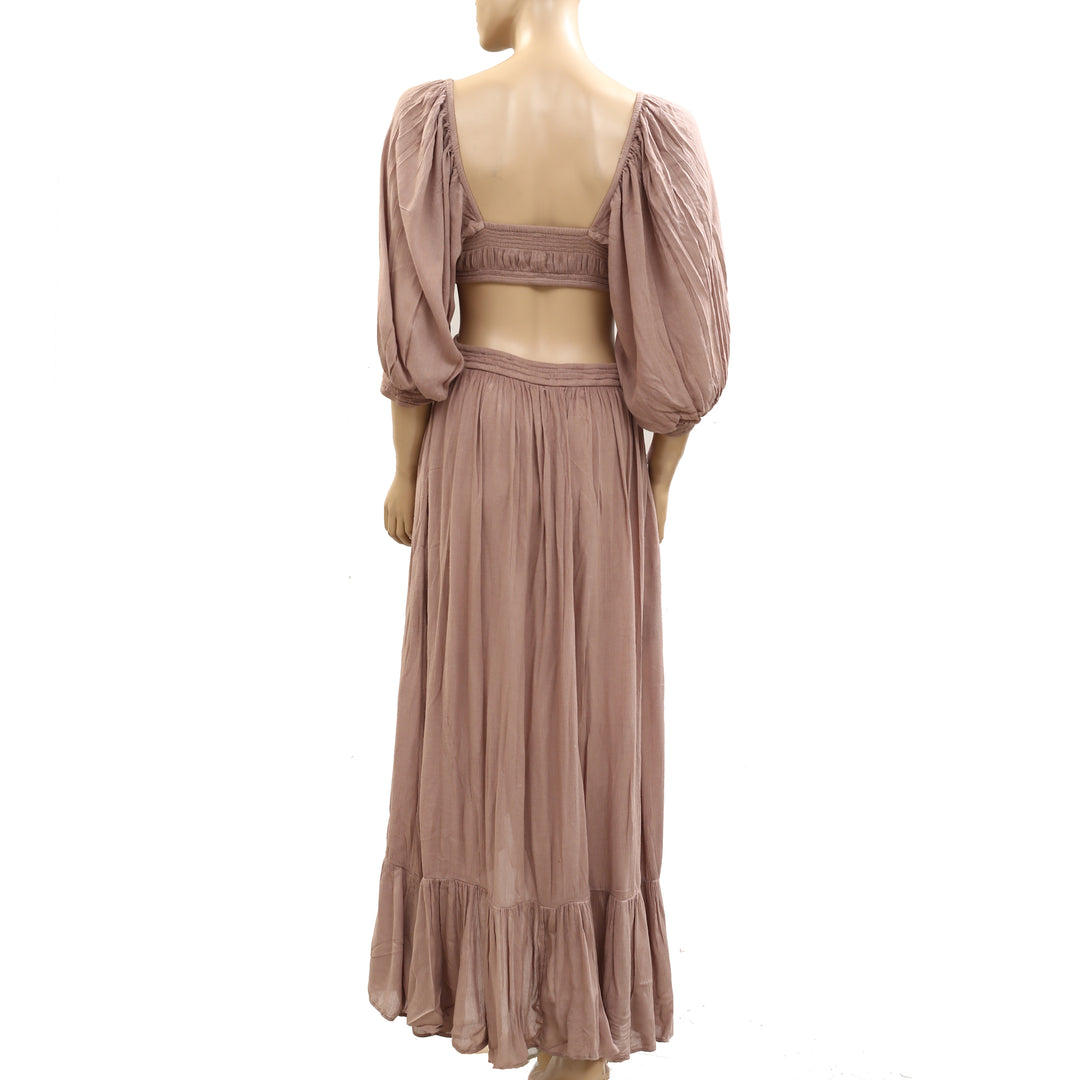 Free People Free-est Cross My Heart 长连衣裙 S