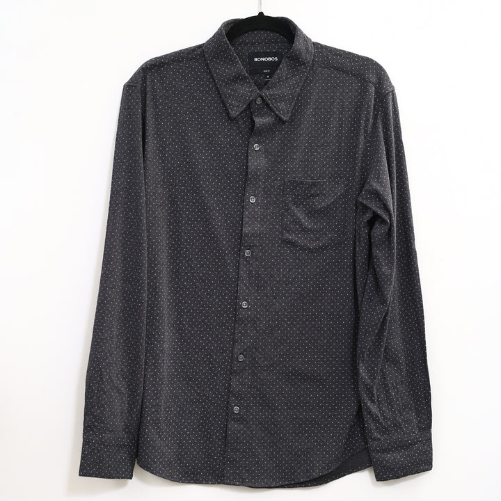 BONOBOS Buttondown Black Men's Shirt