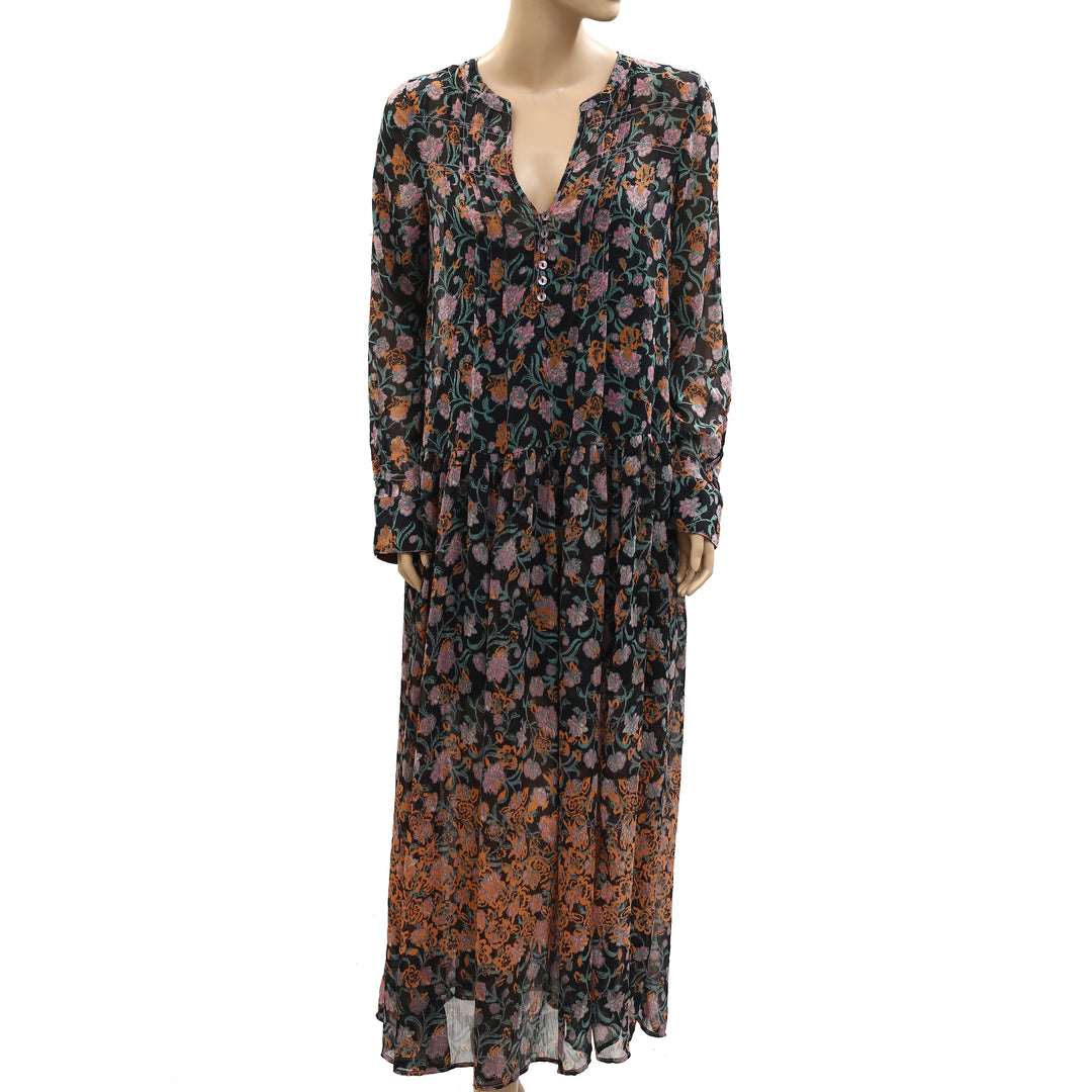 Free People See It Through Maxi Dress