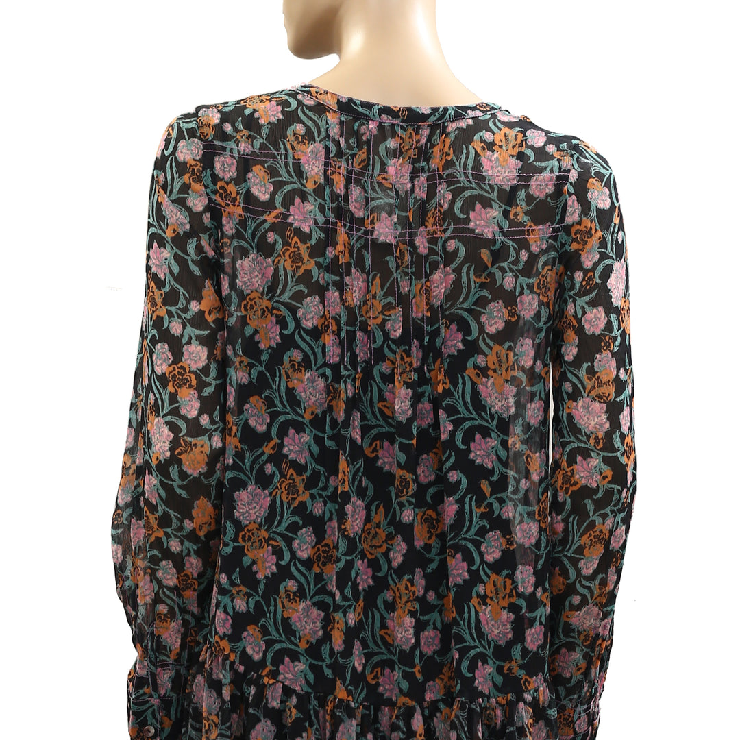 Free People See It Through Maxi Dress