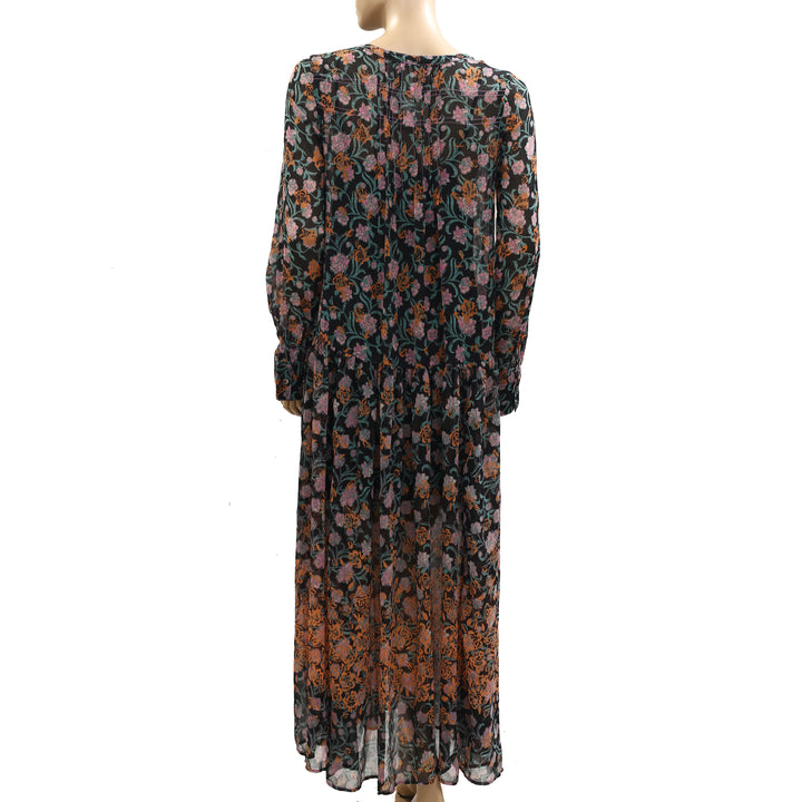 Free People See It Through Maxi Dress