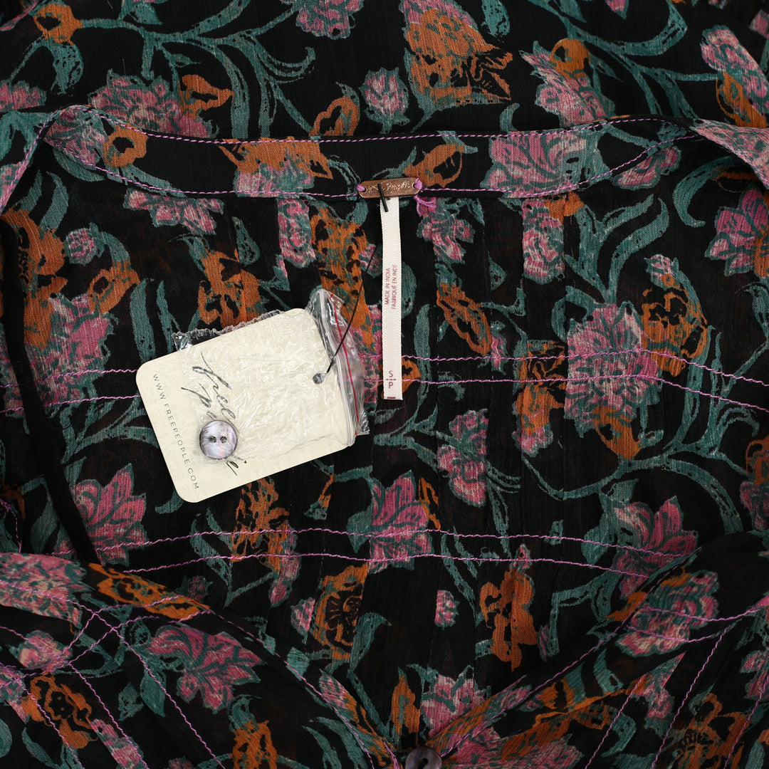 Free People See It Through Maxi Dress