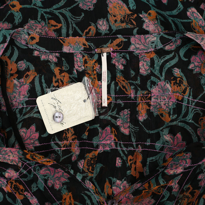 Free People See It Through Maxi Dress