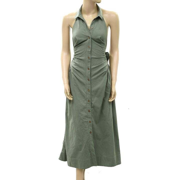 Free People Free-Est Back At It Halter Midi Dress