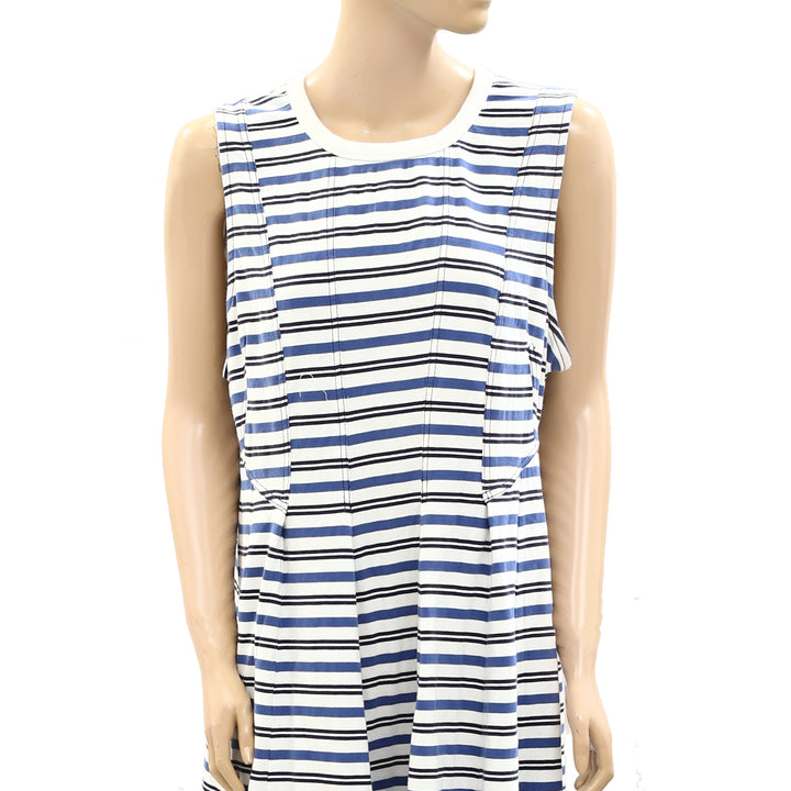 By Anthropologie Sleeveless A-Line Midi Dress